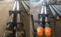 Friction welded Oil and  Gas Well DTH Drilling Tools Threaded Steel Rod Pipe With Wrench Flat Length 1000mm - 3000mm
