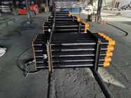 Black DTH Drill Pipe 6000mm - 89mm Down The Hole Drilling Tools 2 3/8 API Reg