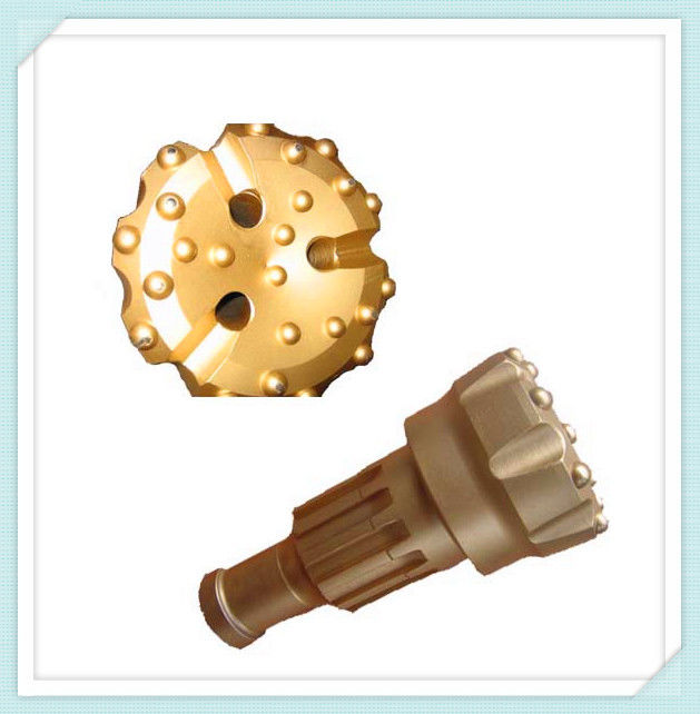Hammer SD6 Shank DTH Drill Bits CIR80 / CIR90 for Underground Mining