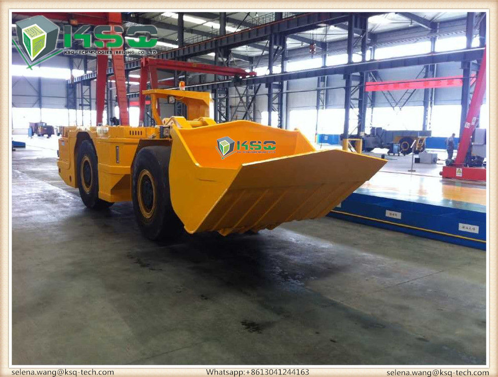 2 Cubic Meters Bucket Volume Scoop Tram Underground Loader