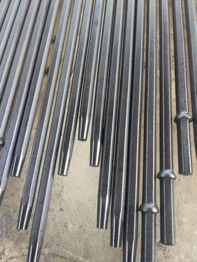 7/11/12 Degree Tapered Drill Rod With Hexagonal Steel Length Small