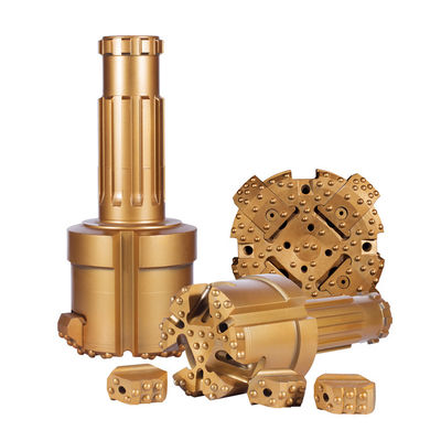 Concentric Overburden Rock Drilling Tools , Water Well Drill Bits With Blocks