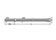 Chromium Molybdenum Steel Heat Treatment Process Integral Drill Rod