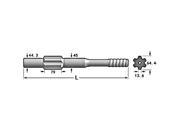 Hd712 788mm Shank Adapter Custom Logo Water Well Drilling