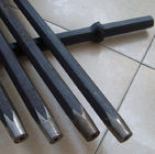 12° Hex Tapered Drill Rod Shank 22*108mm/25*159mm For Minning Quarring