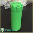 Dome Carbide Tipped Button Drill Bit For Metal Ore Mining Green Forging