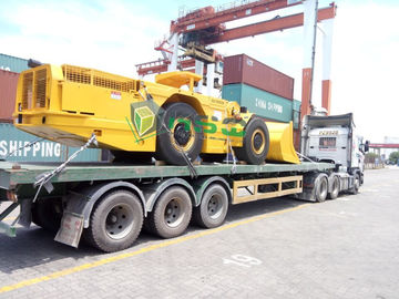 Orange / Yellow Load Haul Dump Machine For Underground Mining