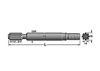 1500HL 635mm Rock Drilling Tools 635mm Drill Shank Adapter