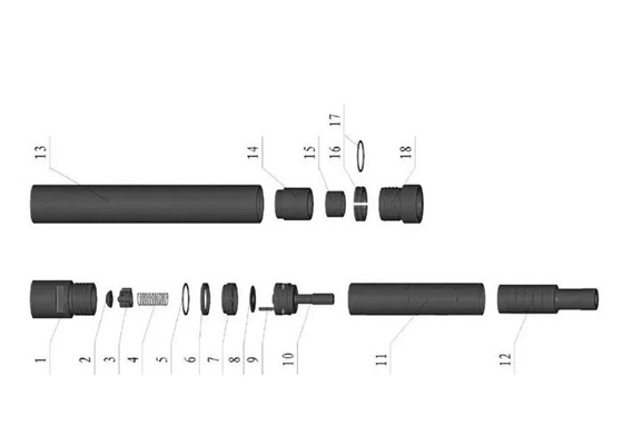 Down The Hole Drilling Tools DTH Hammer For Ore Mine Drilling