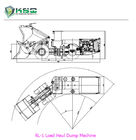 White Deutz Diesel Engine Load Haul Scraper Machine CE ISO9001