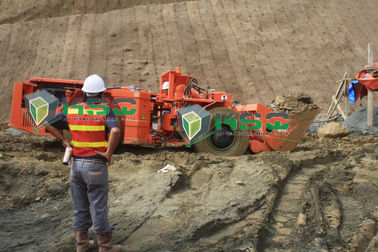 Underground Mining Load Haul Dumper with Concrete Shotcrete Robot Arm, KSQ RL-2 LHD