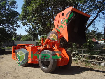 Underground Mining Load Haul Dumper with Concrete Shotcrete Robot Arm, KSQ RL-2 LHD