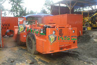 Orange Load Haul Dump Machine , Two Cubic Meters underground lhd machines