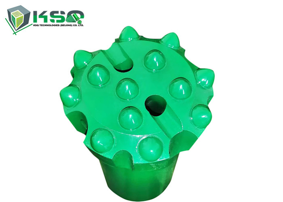 T51 - 127mm Spherical Ballistic Threaded Button Bits High Wear Resistance