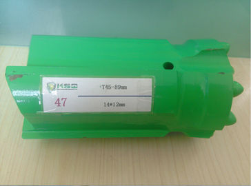Rock Drilling Tools Hammer Drilling Carbide Thread Type Drill Bits , T38 T45 T51 ST58 ST68