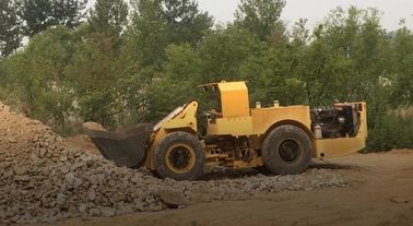 CE Wheel Loader Underground Lhd Machines For Underground Project 0.6 Cubic Meter