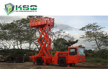 Underground Service Vechicles 1 Ton Scissor Lift Truck for Underground Mining or Tunneling Project