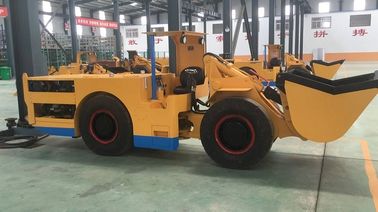 1 Cubic Meter  Electric LHD Load Haul Dump Machine For Underground Mining with Cable CE / ISO9001