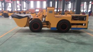 1 Cubic Meter  Electric LHD Load Haul Dump Machine For Underground Mining with Cable CE / ISO9001