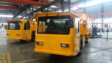 Orange / White / Yellow RS-3CT  Crew Transporter ( 16 Seats ) Underground Dump Truck