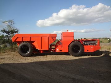 RT-20 Low Profile Dump Truck For Tunneling Rock Excavation With 10m3 Capacity