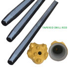 ISO Approval Tapered Drill Rod Hex 22 X 108mm / 25 X 159mm For Small Hole Range