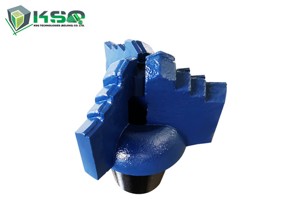 Api Certificated 3 Wings / Blades Pdc Step Drag Bits For Water Well Drilling