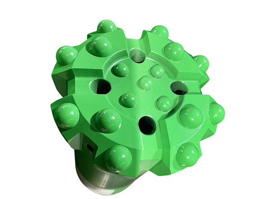 Green / Blue Button Bit For Medium Hard To Hard Rock Mining Parts T-WIZ60-102