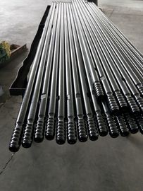 T38 T45 T51 Mining Rock Drilling Tools Thread Extension Rods With 600mm - 6400mm Length