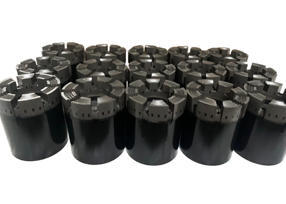 NQ Mineral Exploration Industry Black Geological Diamond Core Drill Bits For Superior Performance
