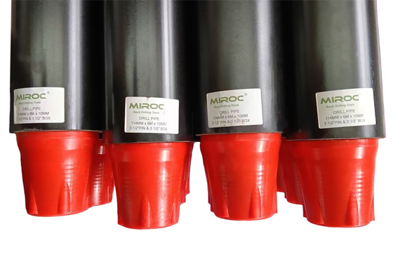 3 1/2 API Standard 114mm DTH Drill Rods Drill Pipe For Water Well Drilling