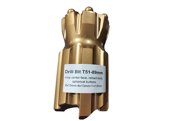 T51-89mm Retrac Tungsten Carbide Drill Bit For Long Lasting Drilling Performance