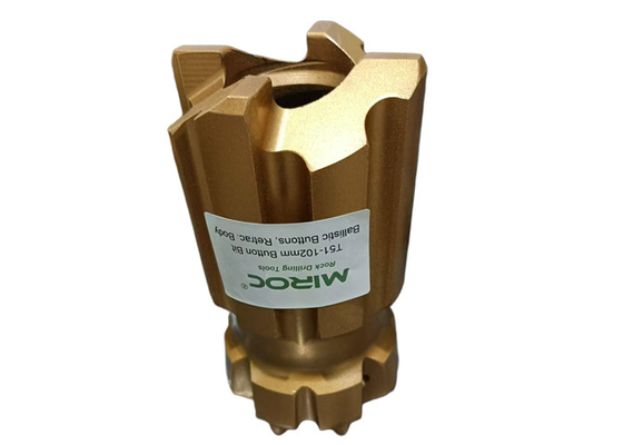 89mm-127mm T51 Diameter Retractable Drill Bit For Tunneling Forging Processing Type