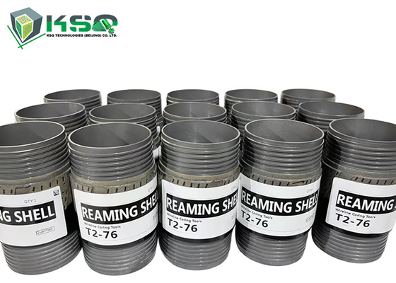 T2-76mm Core Drilling Tools Reamers Reamiing Shell For Enhanced Mineral Exploration Efficiency
