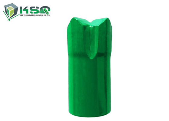 Tapered Rock Drilling Tools 4° Cross- Type Drill Bit For Drifting / Tunneling