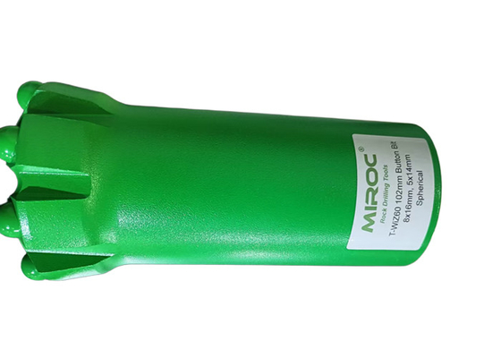 T-WIZ60 102mm Threaded Button Rock Drill Bit