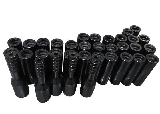 Top Hammer Drilling Tools R32-R38 Rock Drilling Coupling Sleeves for Extension Rod