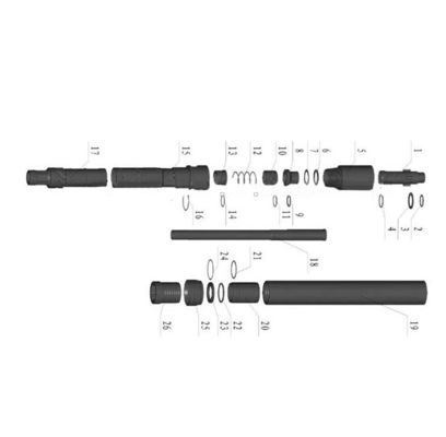 Versatile DTH Drilling Hammer for Various Drilling Applications Hole 60-305mm