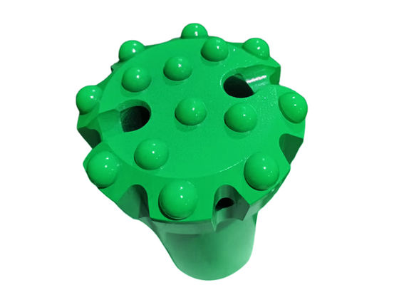 Hard Rock Drill Head T51-102mm Flat Face Spherical Thread Rock Drill Button Bit for Mining