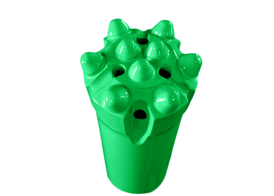 R32 45mm Tungsten Carbide Thread Button Bit with Spherical Buttons and Retrac Design for Rock Drilling