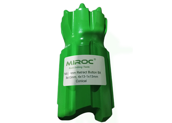 89MM Tungsten Carbide Retract Button Drill Bit for Well Drilling and Mining
