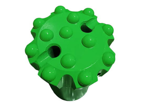 T51-89mm Thread Button Bit with Semi-ballistic Carbide Design for Bench Drilling