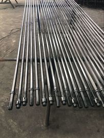 Small Hole Threaded Drill Rod H25 Length 3050mm With Shank 22 * 108mm