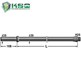 H25 Hex 25 mm Drill Rod Shank 108 mm
