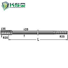 R25 Speed Rod R25-Hex 25-R25 Flushing Hole 8.6 mm