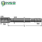 High Strength Rock Drill Rod Self Drilling T51 21.5mm 6 Inch