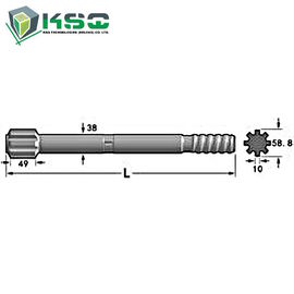 Underground Mining  Drill Shank Adapter HL 500F , HL510F