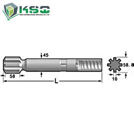 Underground Mining  Drill Shank Adapter HL 500F , HL510F