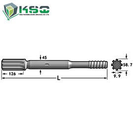 Custom Industrial Drill Shank Adapter Quarry Stone Drilling Tools