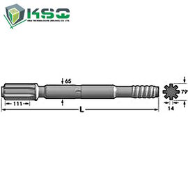 T51 / T60 840mm Drill  Drilling Tools Wear Resistance 4148301200